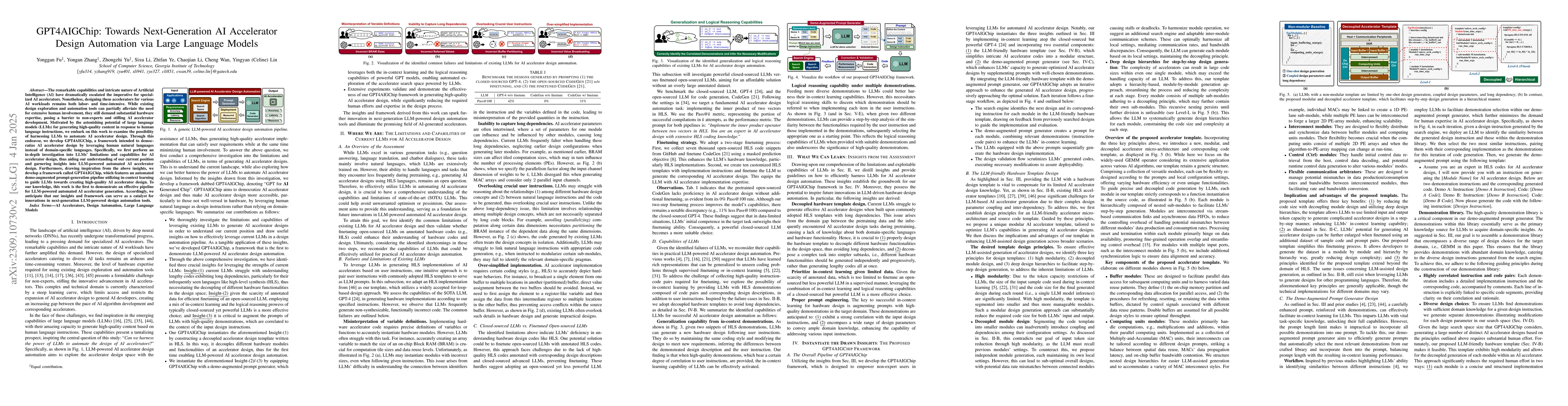 Thumbnail for GPT4AIGChip: Towards Next-Generation AI Accelerator Design Automation
  via Large Language Models