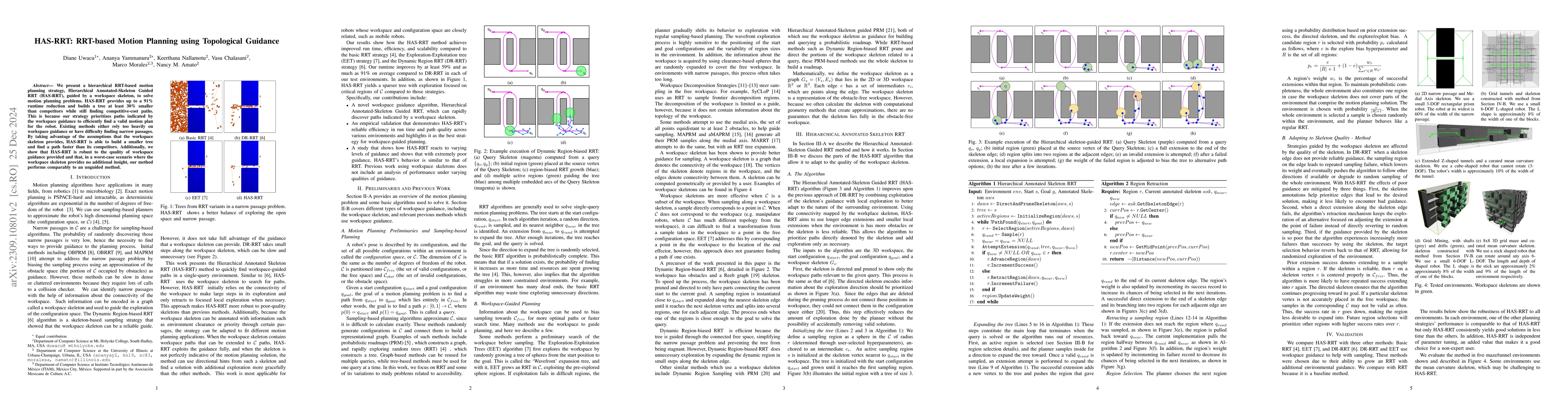 Thumbnail for Hierarchical Annotated Skeleton-Guided Tree-based Motion Planning