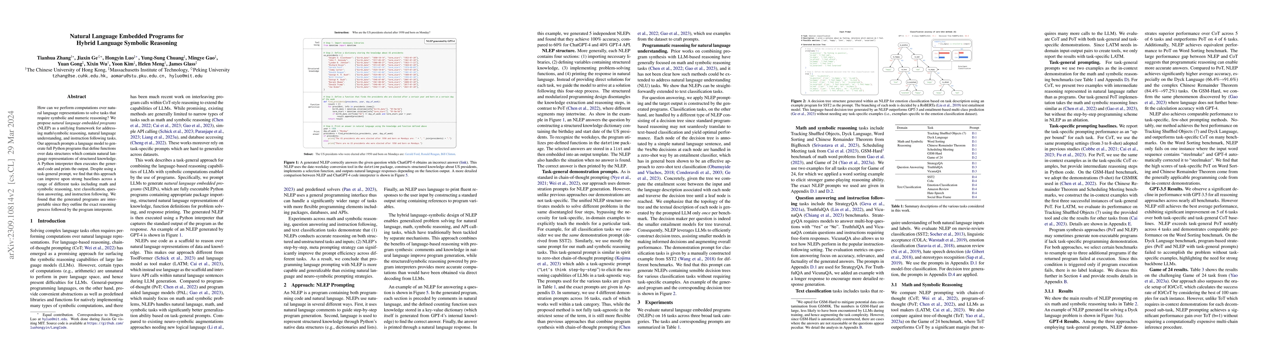 Thumbnail for Natural Language Embedded Programs for Hybrid Language Symbolic
  Reasoning
