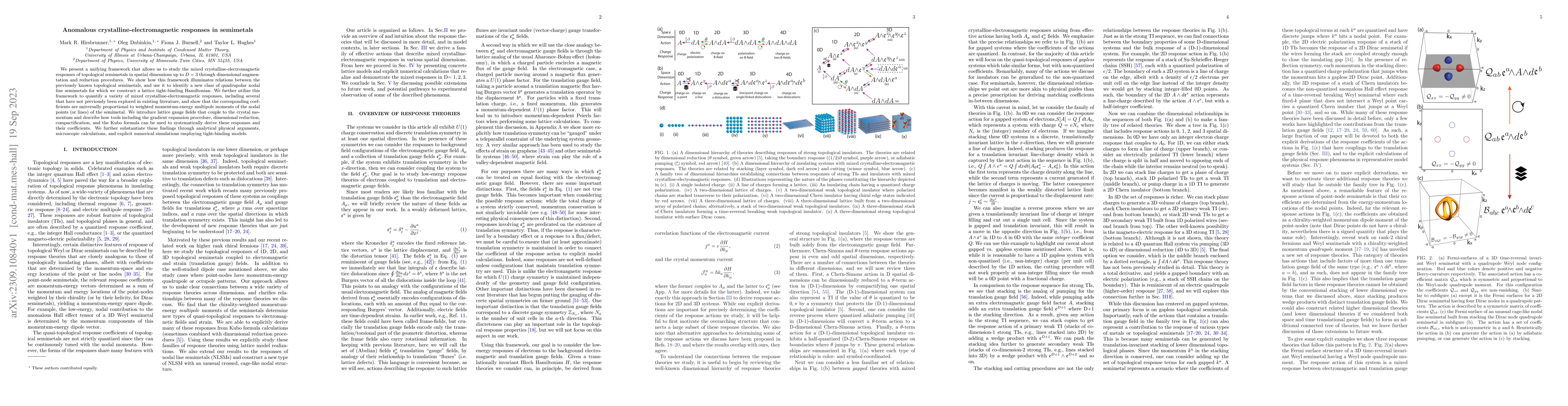 Thumbnail for Anomalous crystalline-electromagnetic responses in semimetals