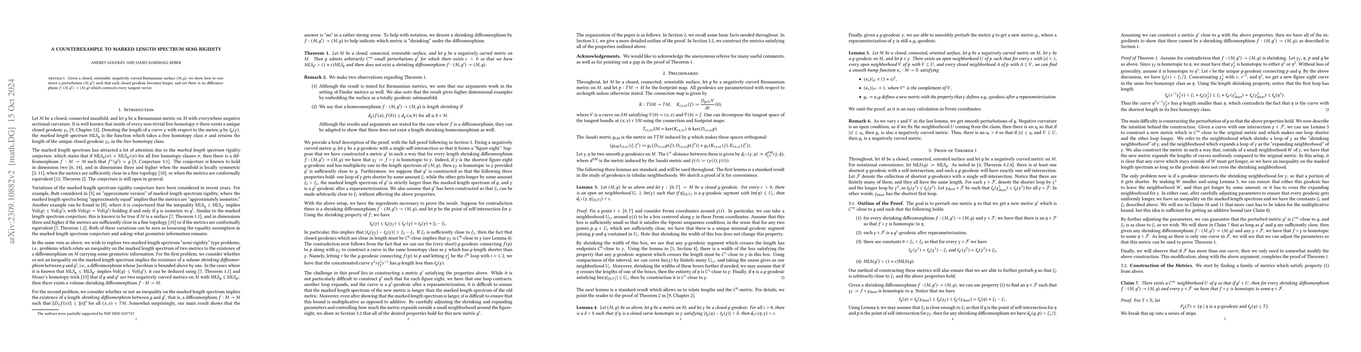 Thumbnail for A counterexample to marked length spectrum semi-rigidity