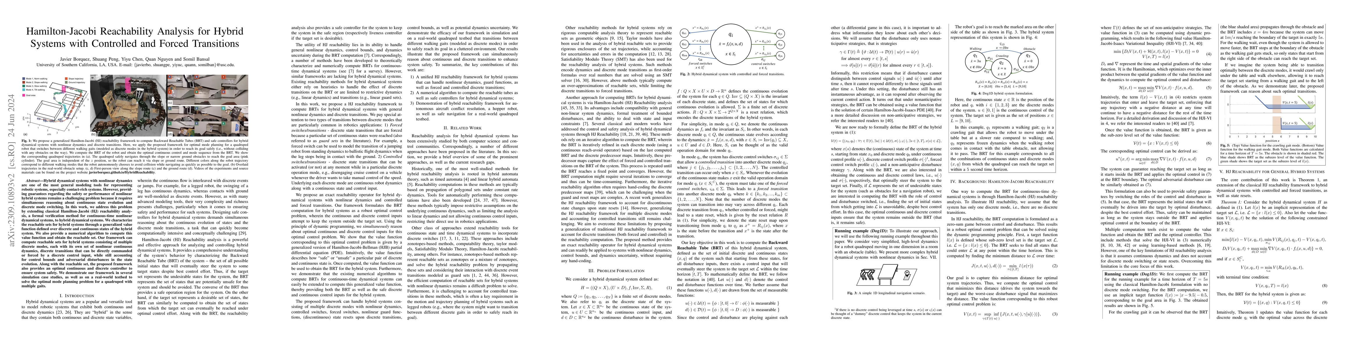 Thumbnail for Hamilton-Jacobi Reachability Analysis for Hybrid Systems with Controlled
  and Forced Transitions
