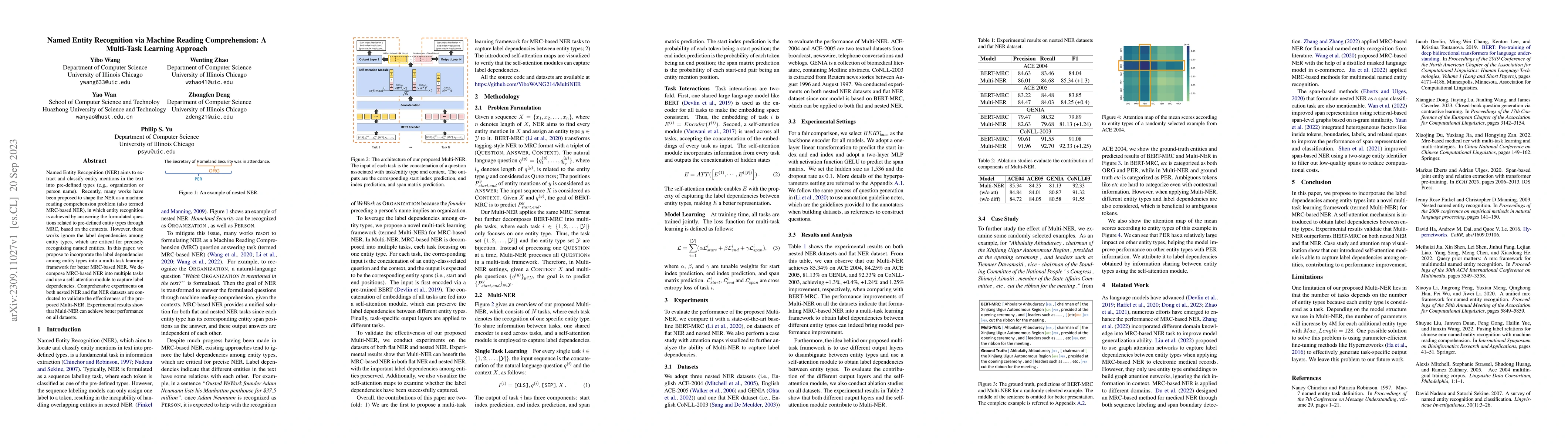 Thumbnail for Named Entity Recognition via Machine Reading Comprehension: A Multi-Task
  Learning Approach