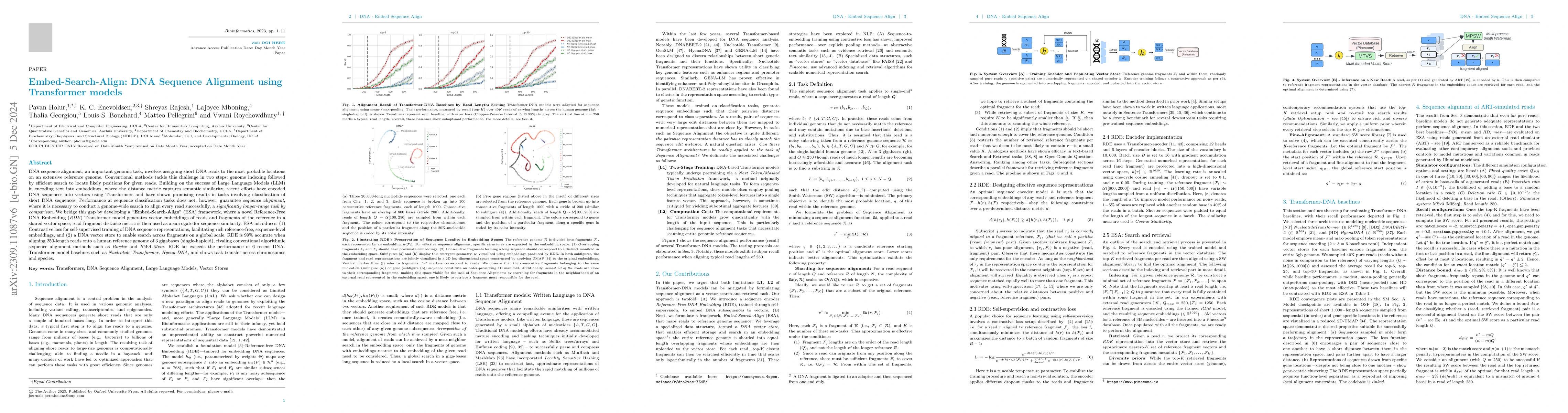 Thumbnail for Embed-Search-Align: DNA Sequence Alignment using Transformer Models