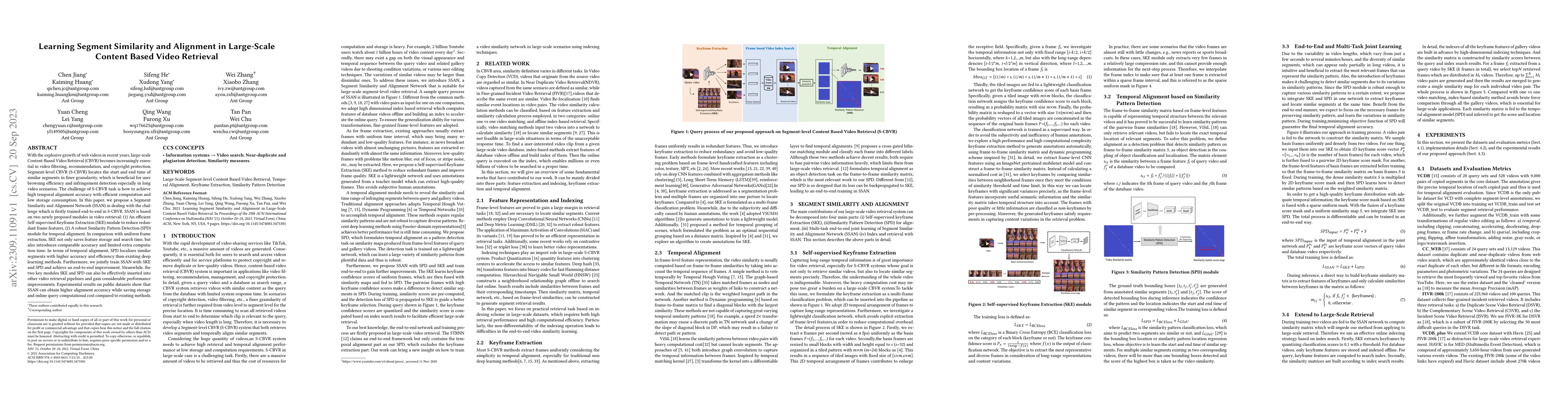 Thumbnail for Learning Segment Similarity and Alignment in Large-Scale Content Based
  Video Retrieval