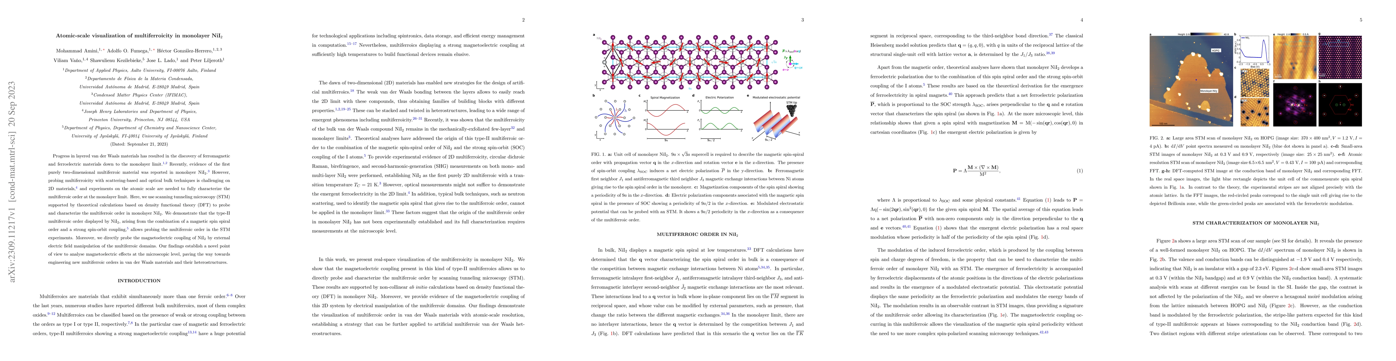 Thumbnail for Atomic-scale visualization of multiferroicity in monolayer NiI$_2$