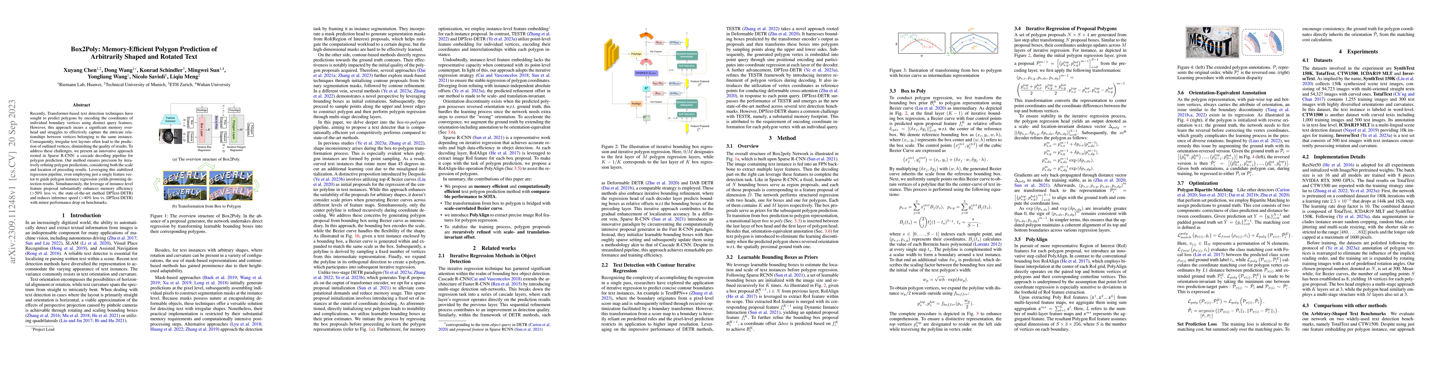 Thumbnail for Box2Poly: Memory-Efficient Polygon Prediction of Arbitrarily Shaped and
  Rotated Text