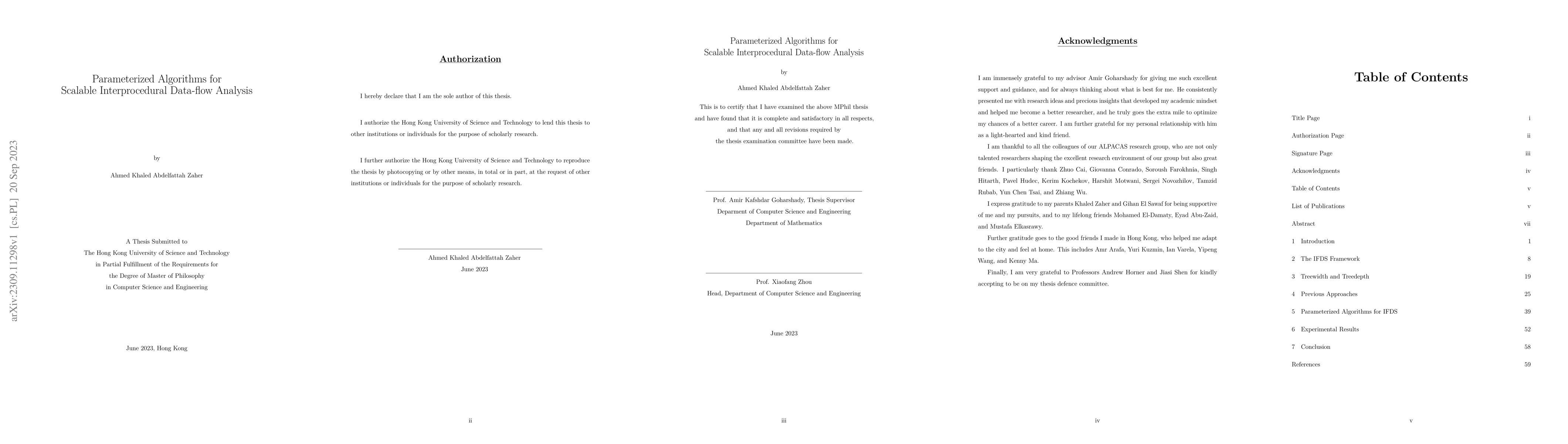Thumbnail for Parameterized Algorithms for Scalable Interprocedural Data-flow Analysis