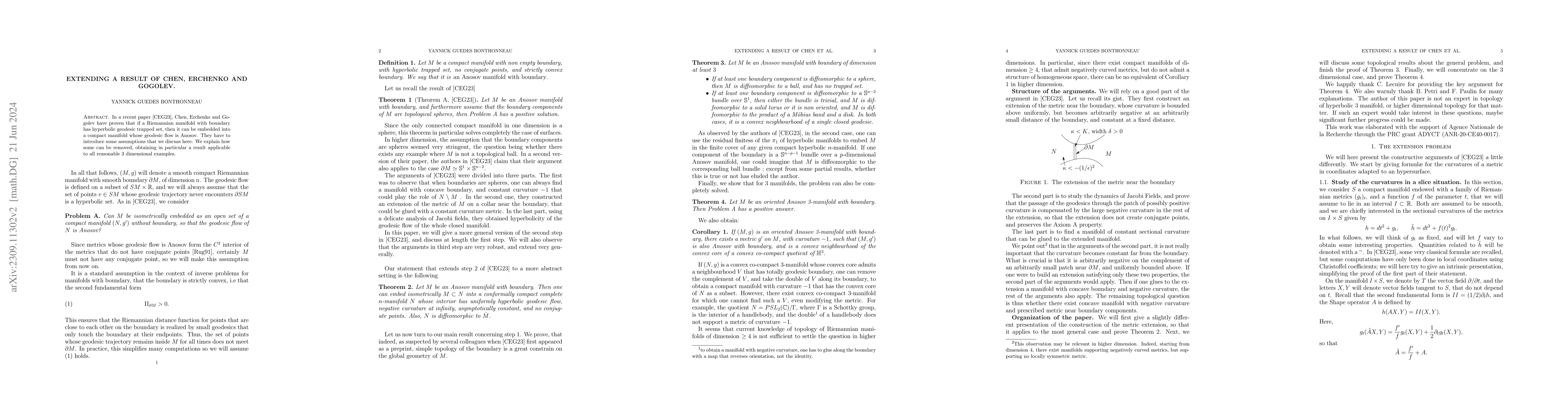 Thumbnail for Extending a result of Chen, Erchenko and Gogolev