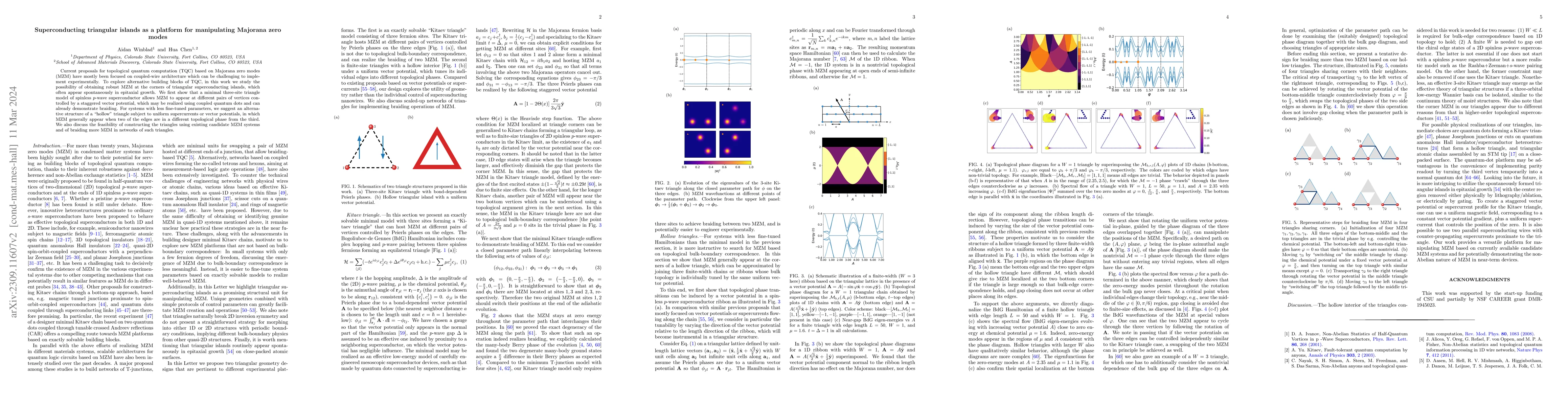 Thumbnail for Superconducting triangular islands as a platform for manipulating
  Majorana zero modes