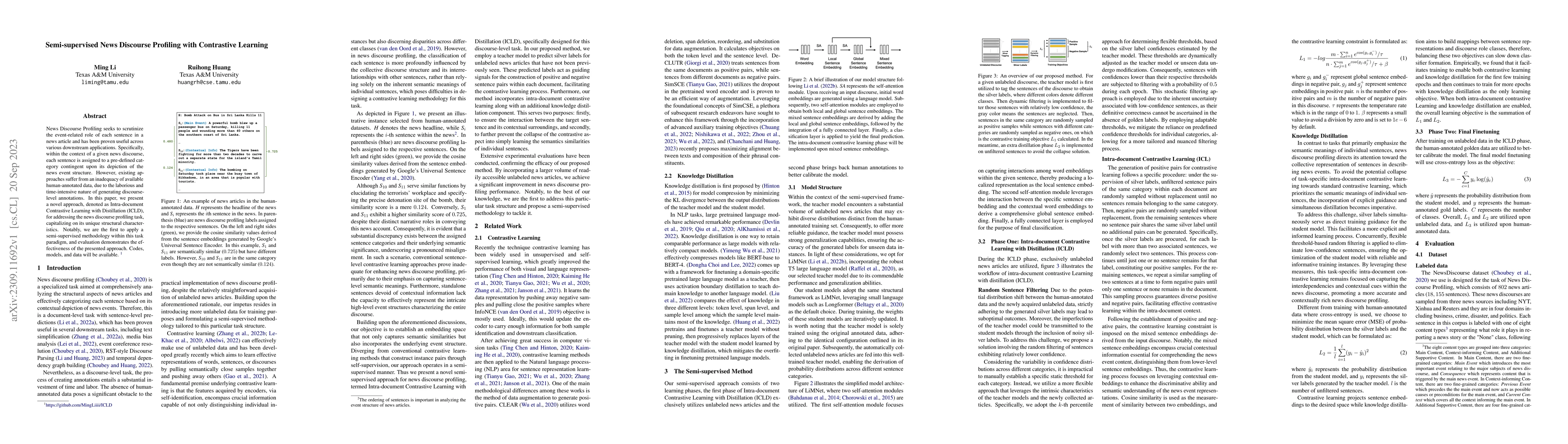 Thumbnail for Semi-supervised News Discourse Profiling with Contrastive Learning