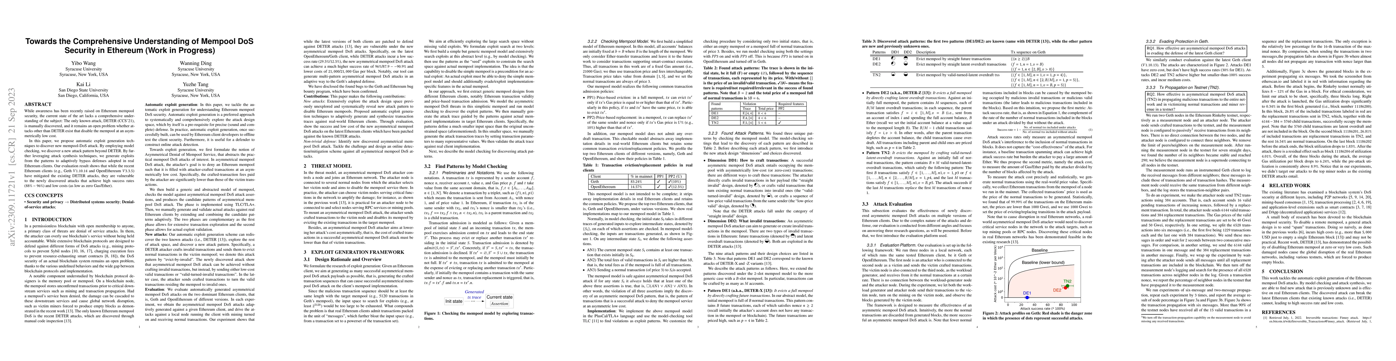 Thumbnail for Defining and Preventing Asymmetric Mempool DoS in Ethereum with saferAd