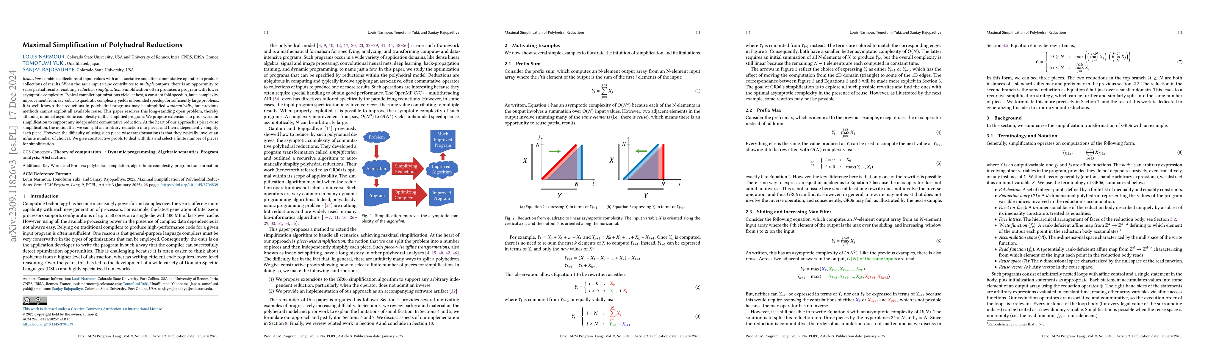 Thumbnail for Maximal Simplification of Polyhedral Reductions