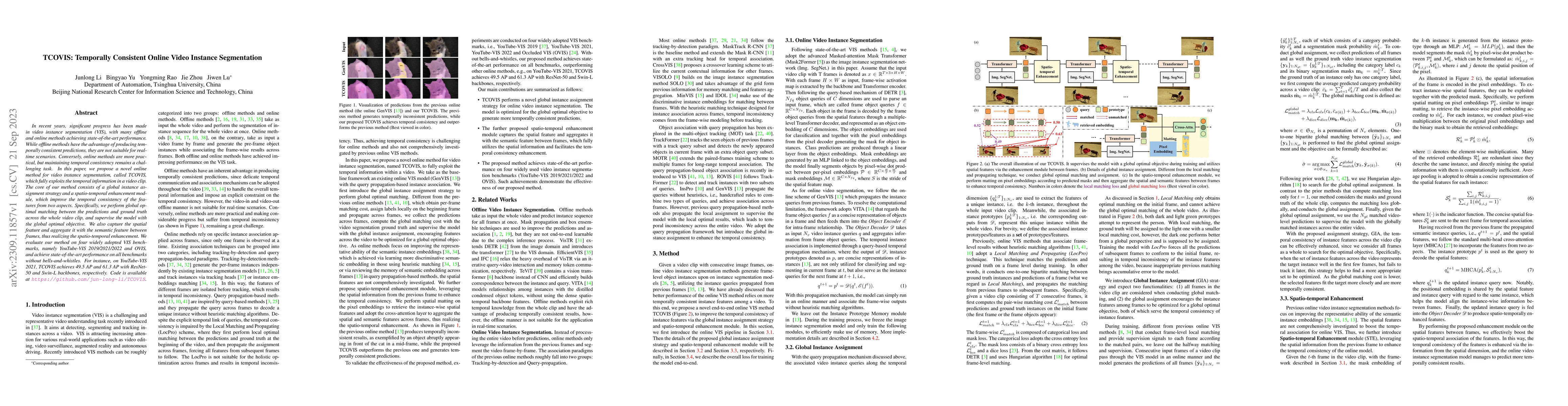 Thumbnail for TCOVIS: Temporally Consistent Online Video Instance Segmentation