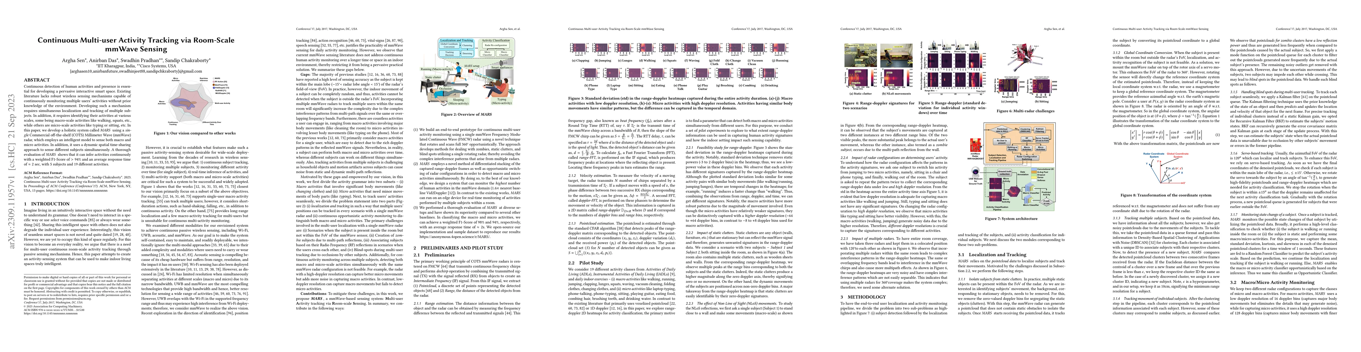 Thumbnail for Continuous Multi-user Activity Tracking via Room-Scale mmWave Sensing