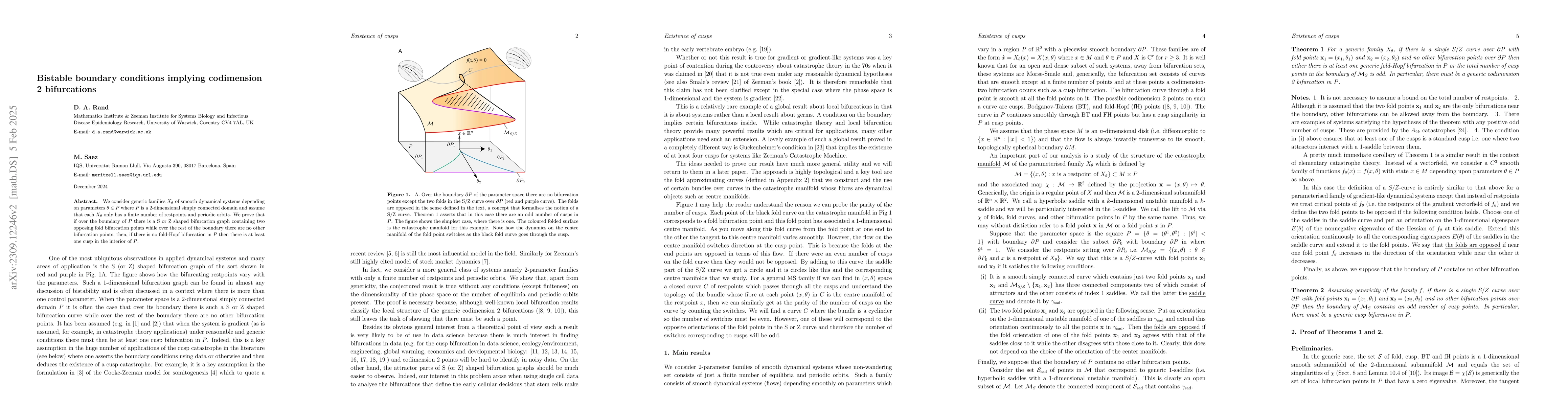 Thumbnail for Bistable boundary conditions implying cusps