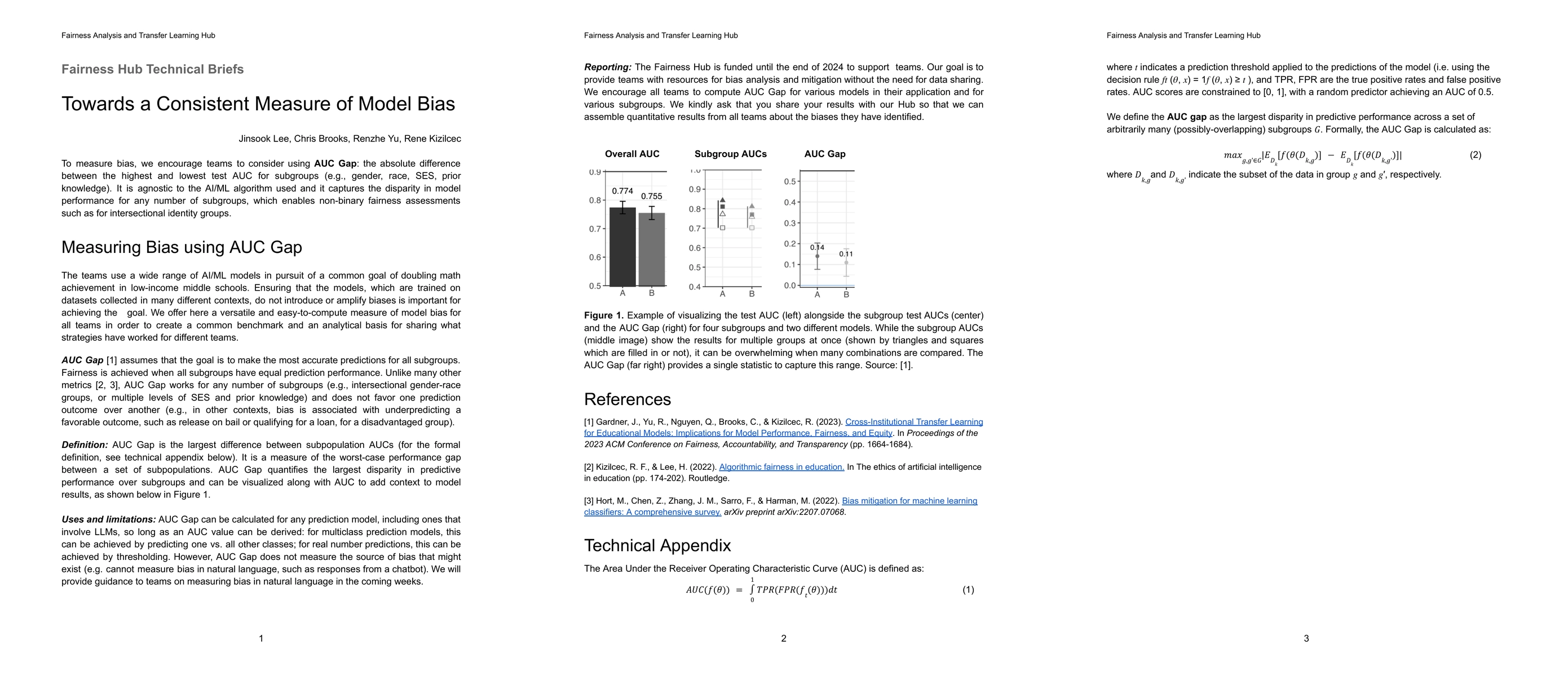 Thumbnail for Fairness Hub Technical Briefs: AUC Gap