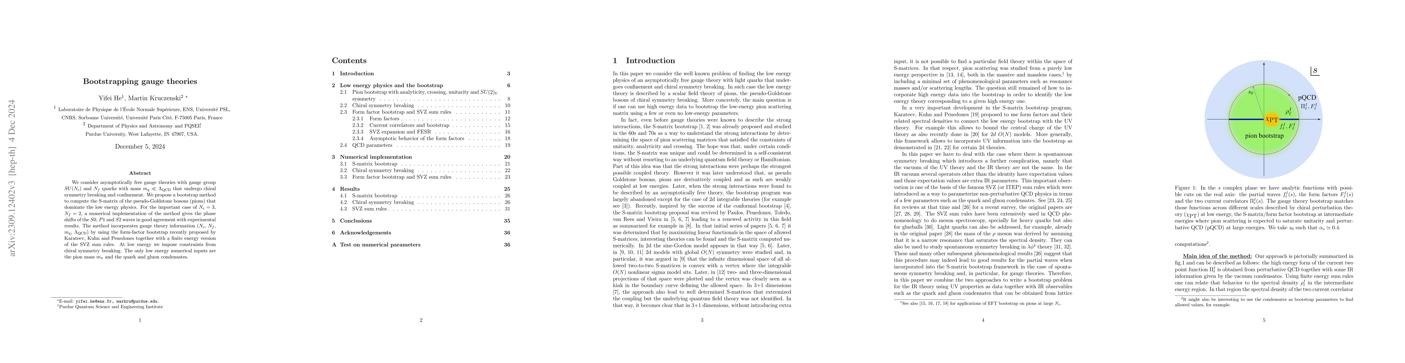Thumbnail for Bootstrapping gauge theories
