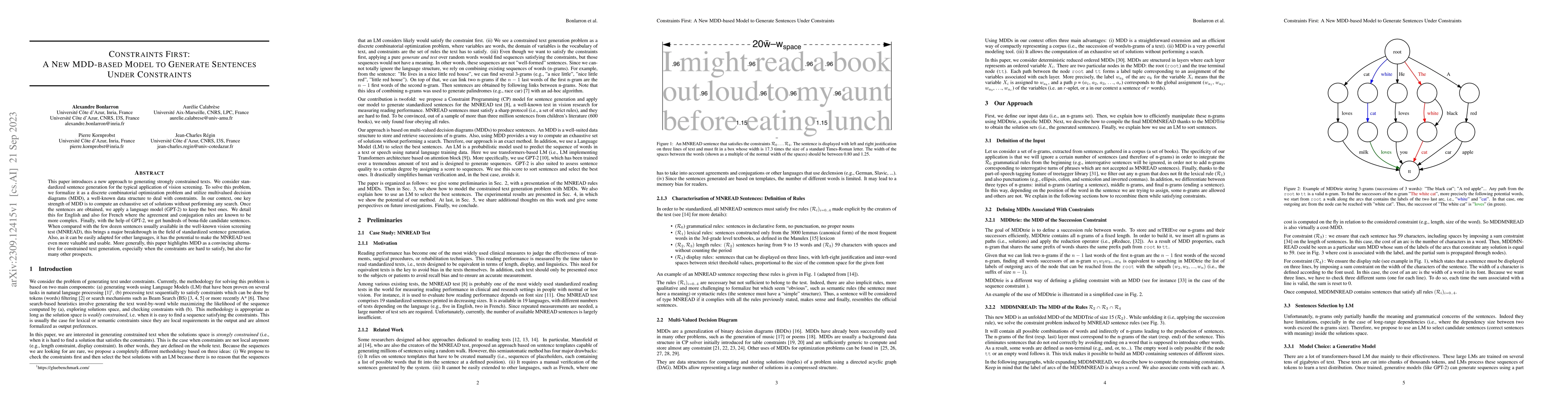 Thumbnail for Constraints First: A New MDD-based Model to Generate Sentences Under
  Constraints