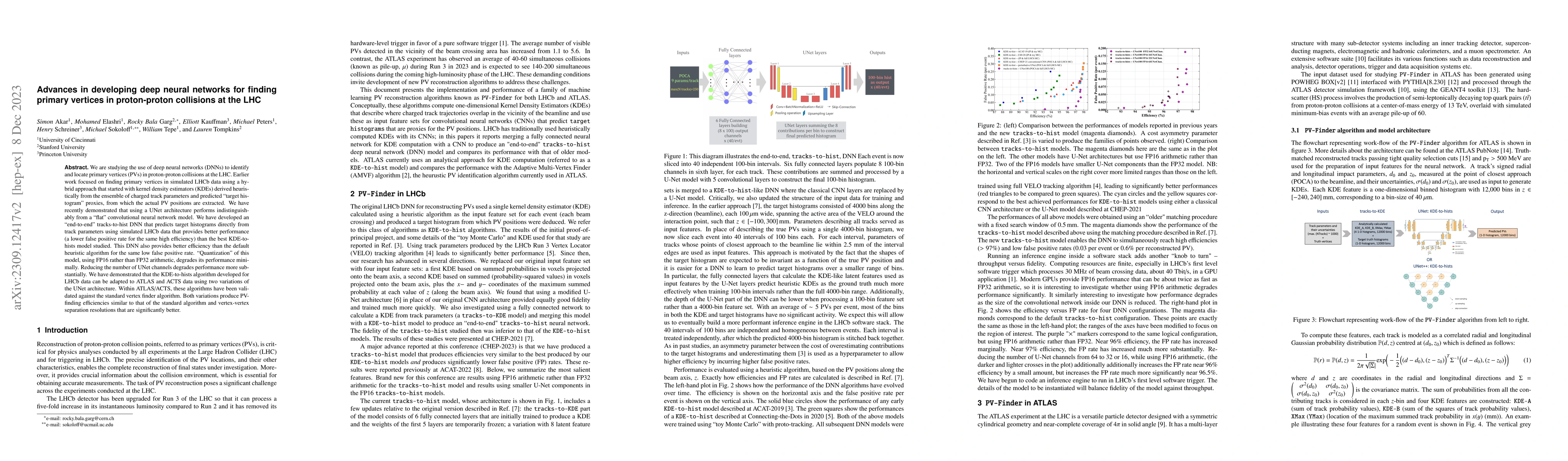 Thumbnail for Advances in developing deep neural networks for finding primary vertices
  in proton-proton collisions at the LHC