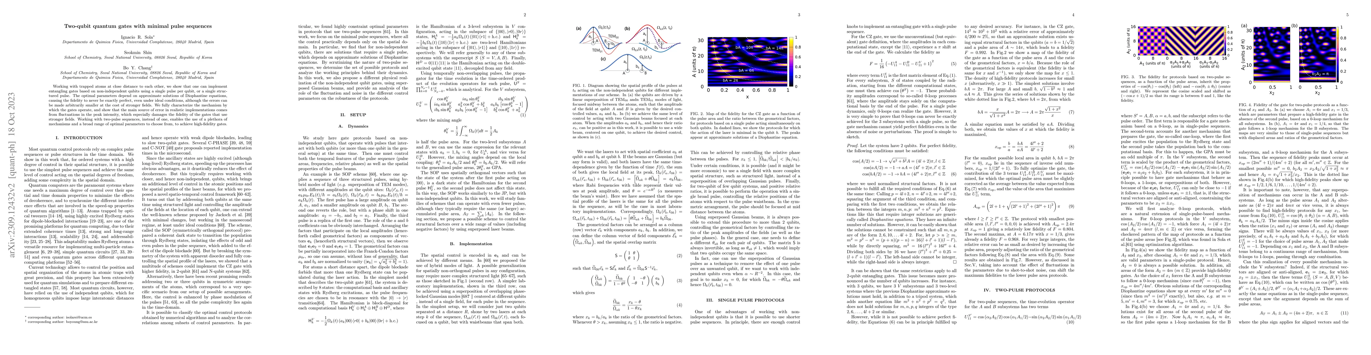 Thumbnail for Two-qubit quantum gates with minimal pulse sequences