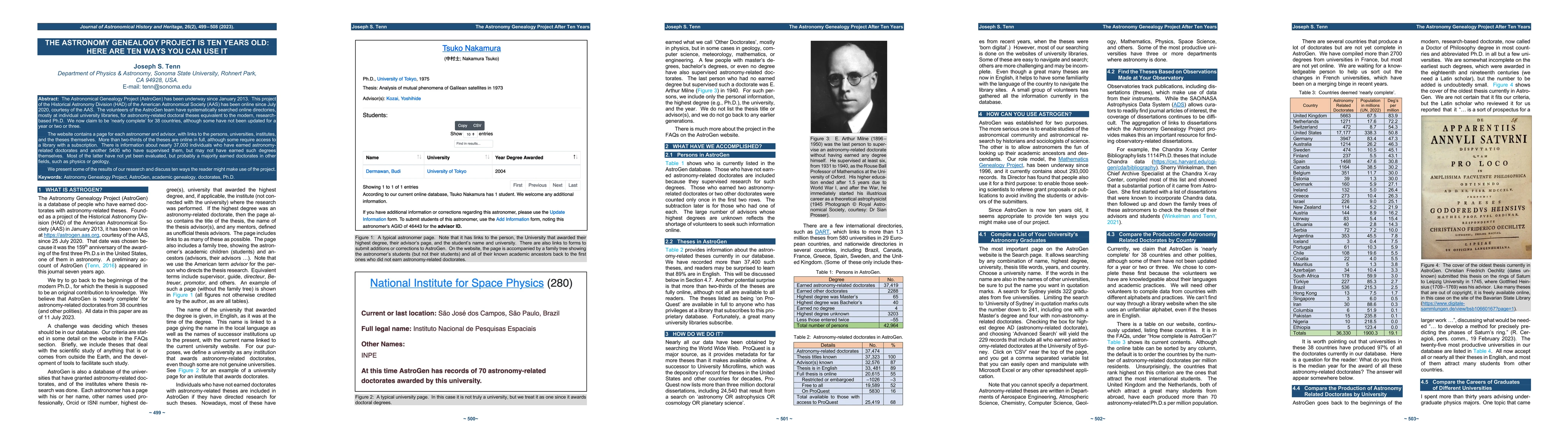 Thumbnail for The Astronomy Genealogy Project is ten years old: Here are ten ways you
  can use it