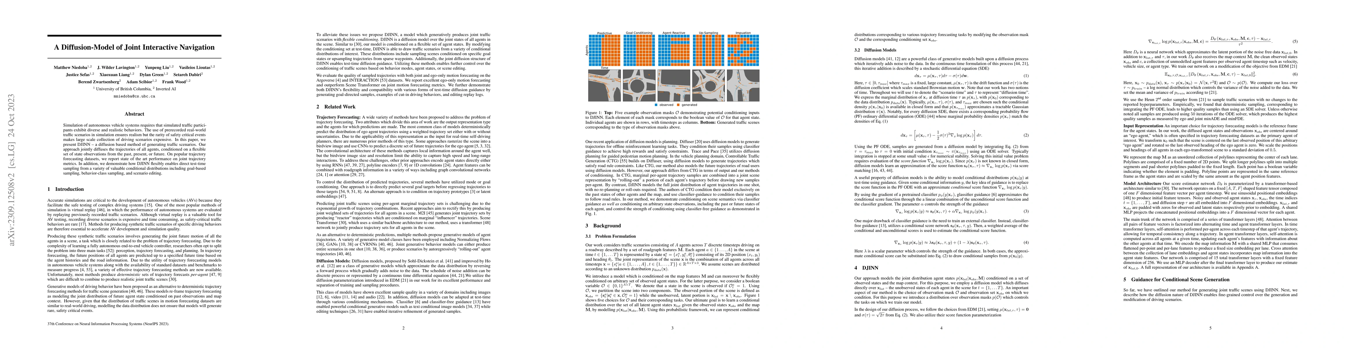 Thumbnail for A Diffusion-Model of Joint Interactive Navigation