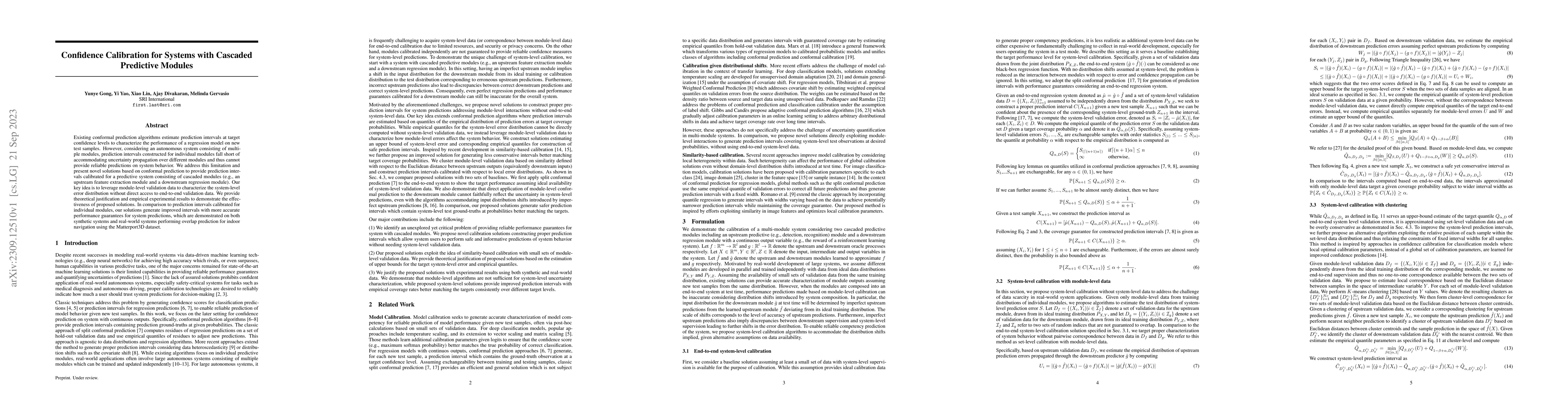 Thumbnail for Confidence Calibration for Systems with Cascaded Predictive Modules