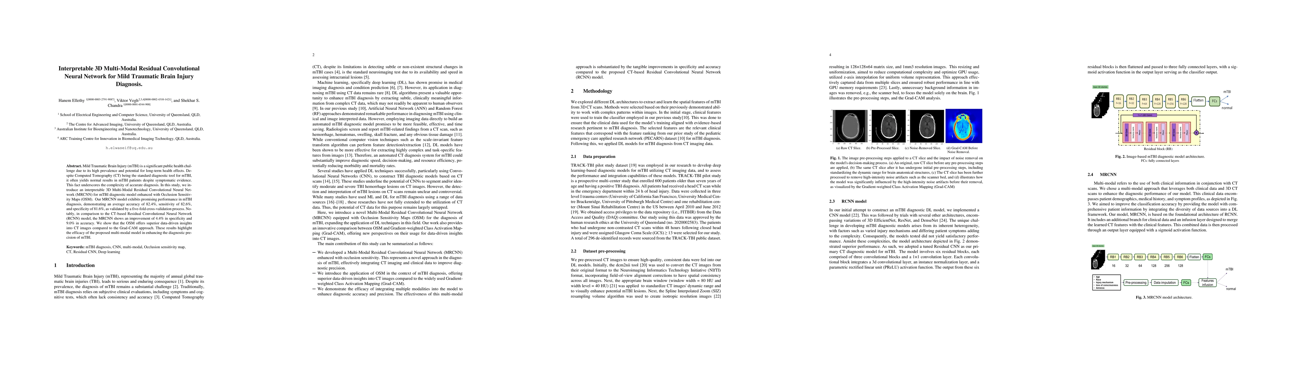 Thumbnail for Interpretable 3D Multi-Modal Residual Convolutional Neural Network for
  Mild Traumatic Brain Injury Diagnosis