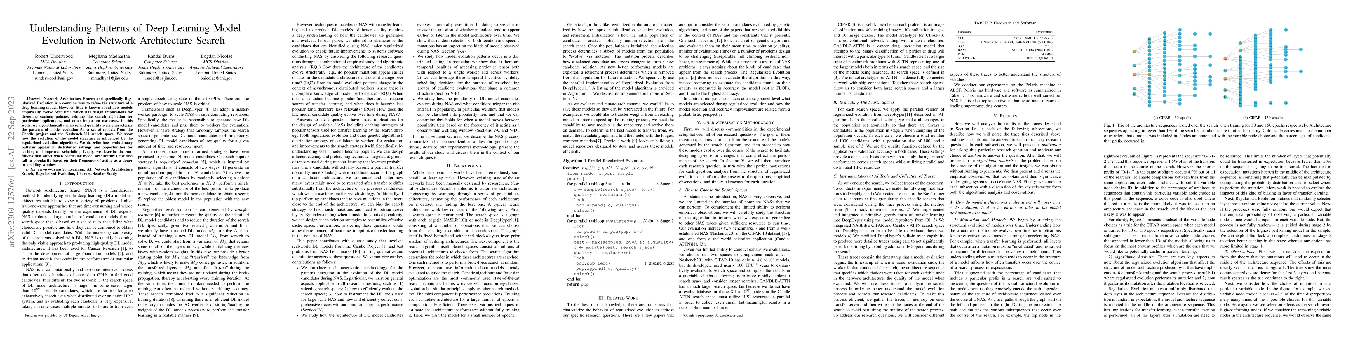 Thumbnail for Understanding Patterns of Deep Learning ModelEvolution in Network
  Architecture Search