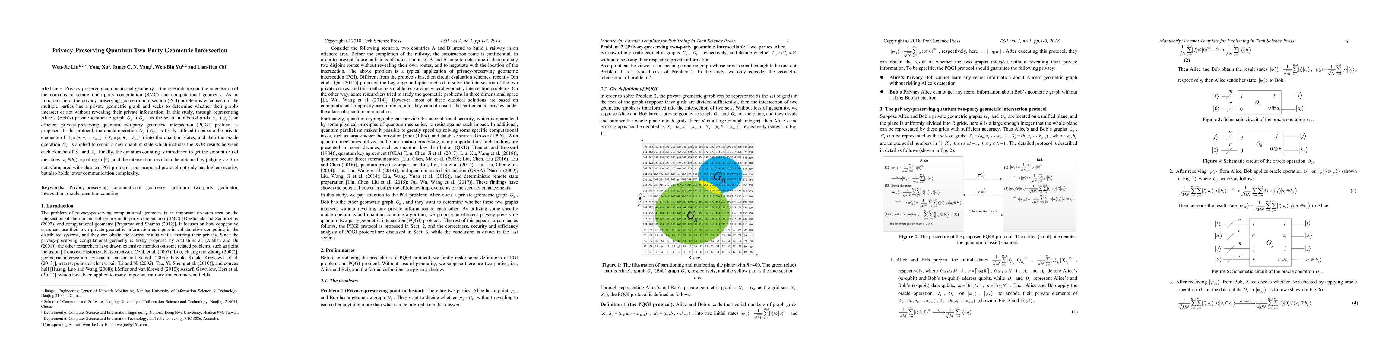 Thumbnail for Privacy-Preserving Quantum Two-Party Geometric Intersection