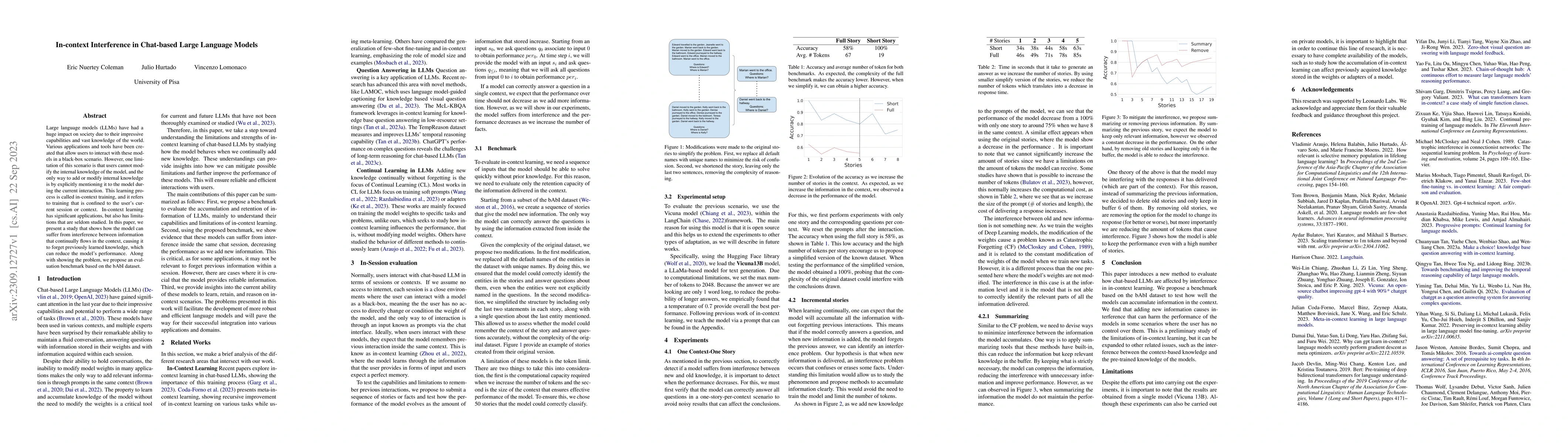 Thumbnail for In-context Interference in Chat-based Large Language Models