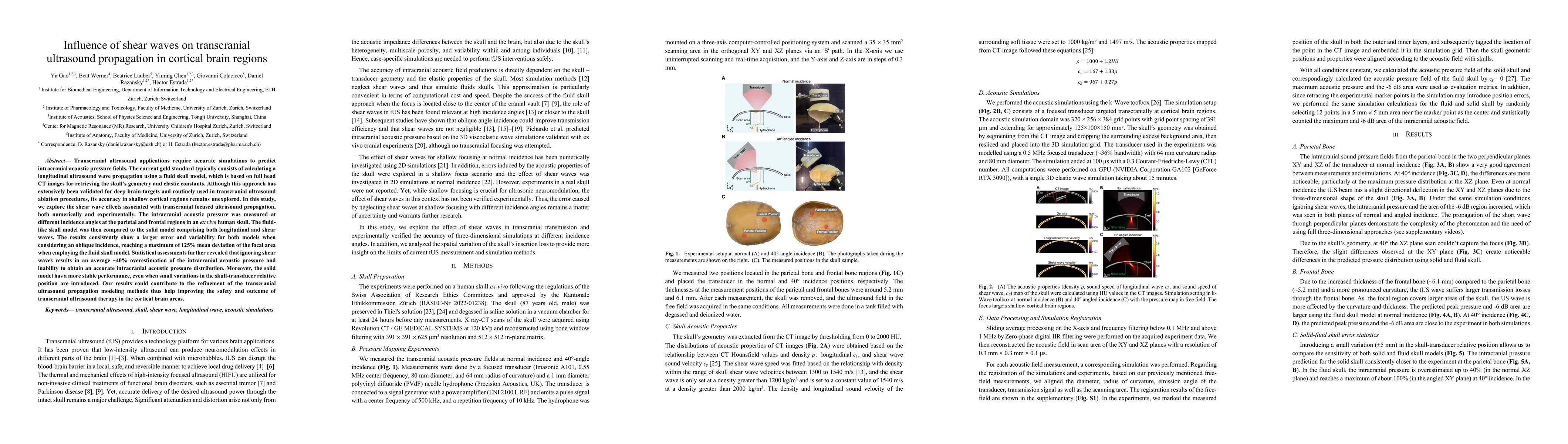 Thumbnail for Influence of shear waves on transcranial ultrasound propagation in
  cortical brain regions