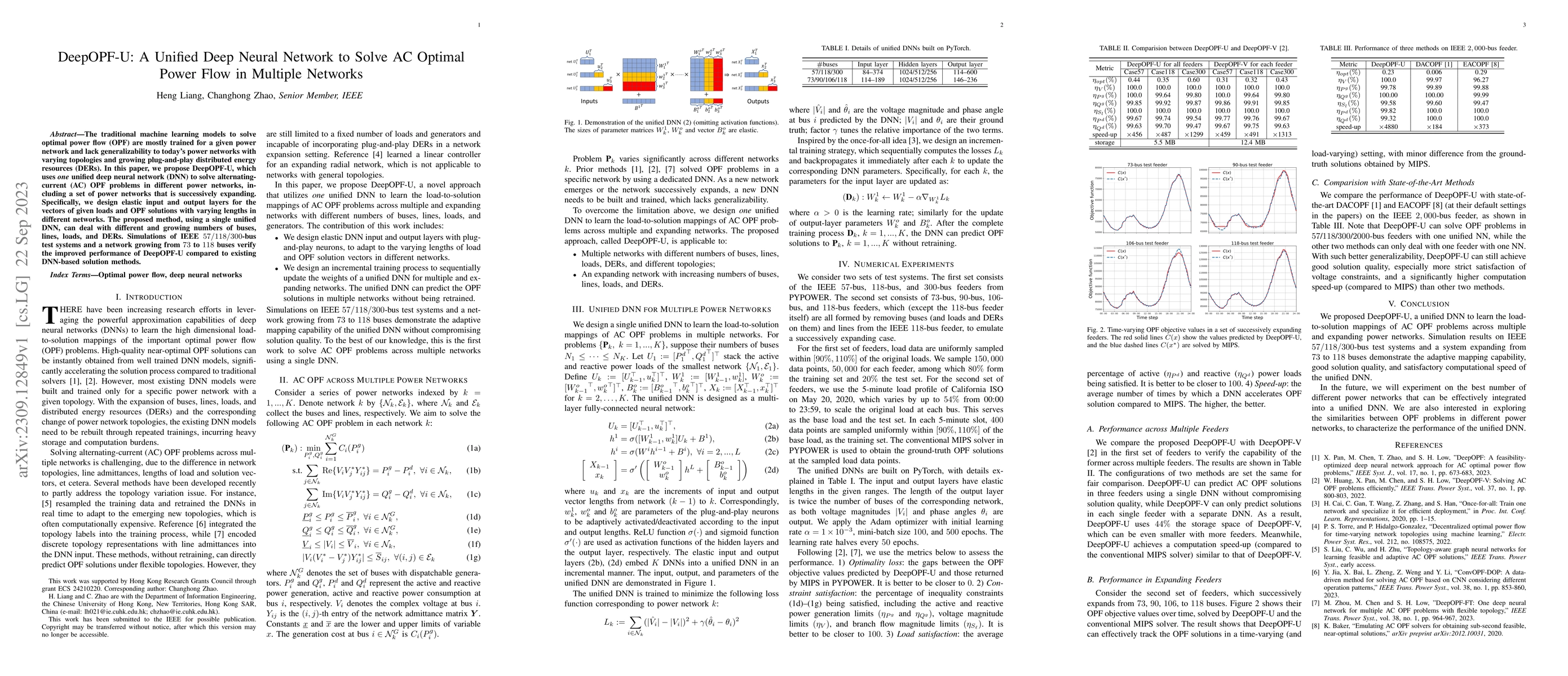 Thumbnail for DeepOPF-U: A Unified Deep Neural Network to Solve AC Optimal Power Flow
  in Multiple Networks
