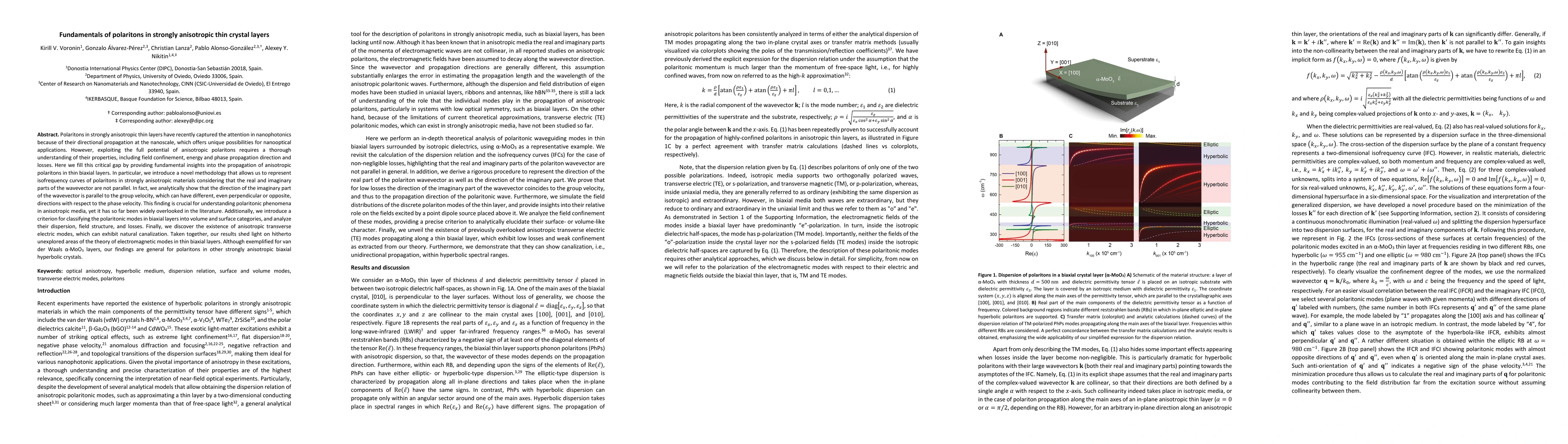 Thumbnail for Fundamentals of polaritons in strongly anisotropic thin crystal layers