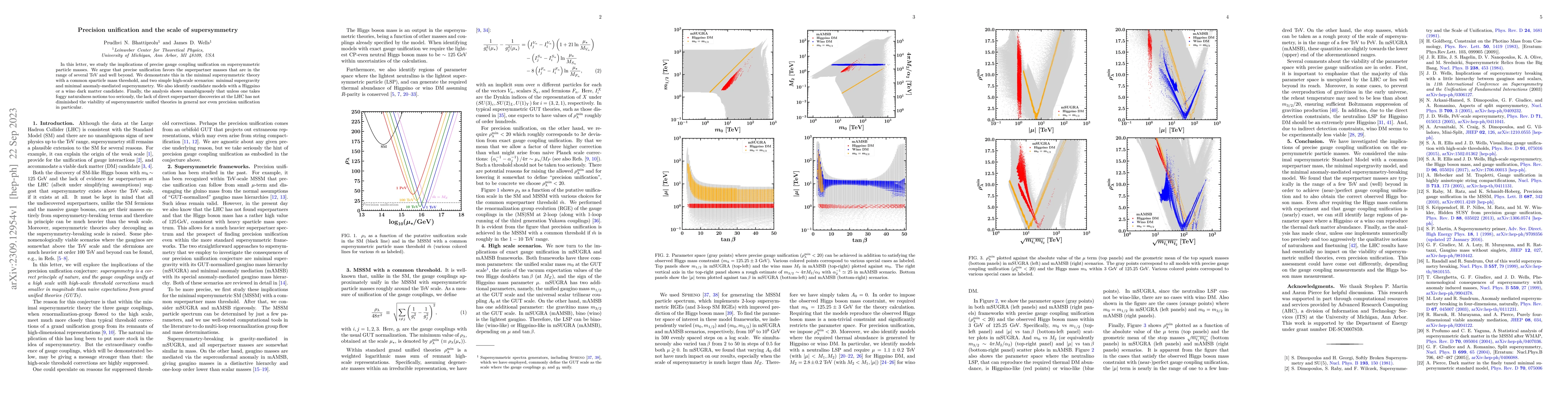Thumbnail for Precision unification and the scale of supersymmetry