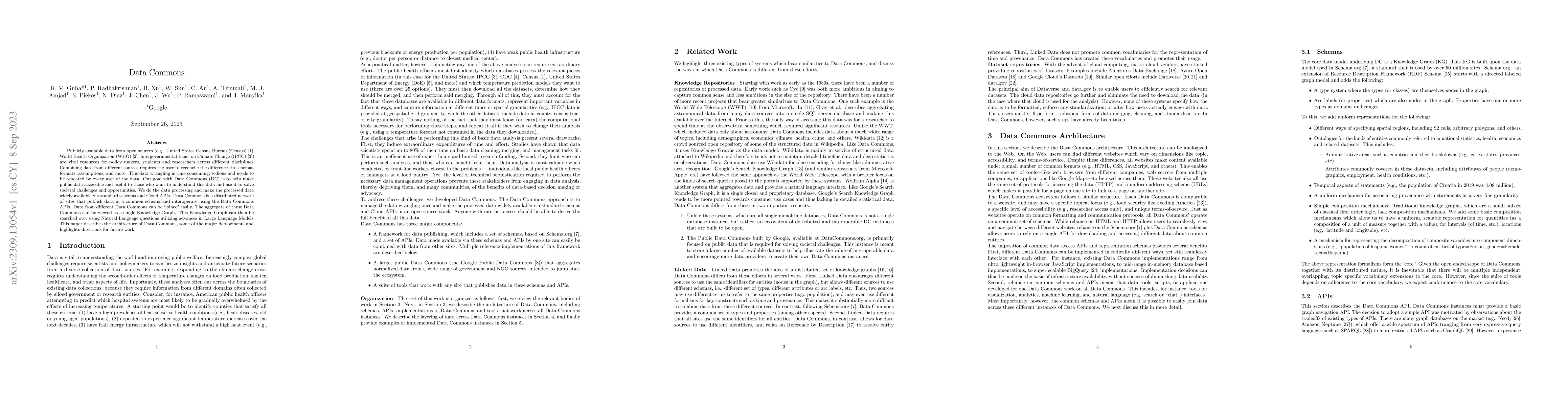 Thumbnail for Data Commons