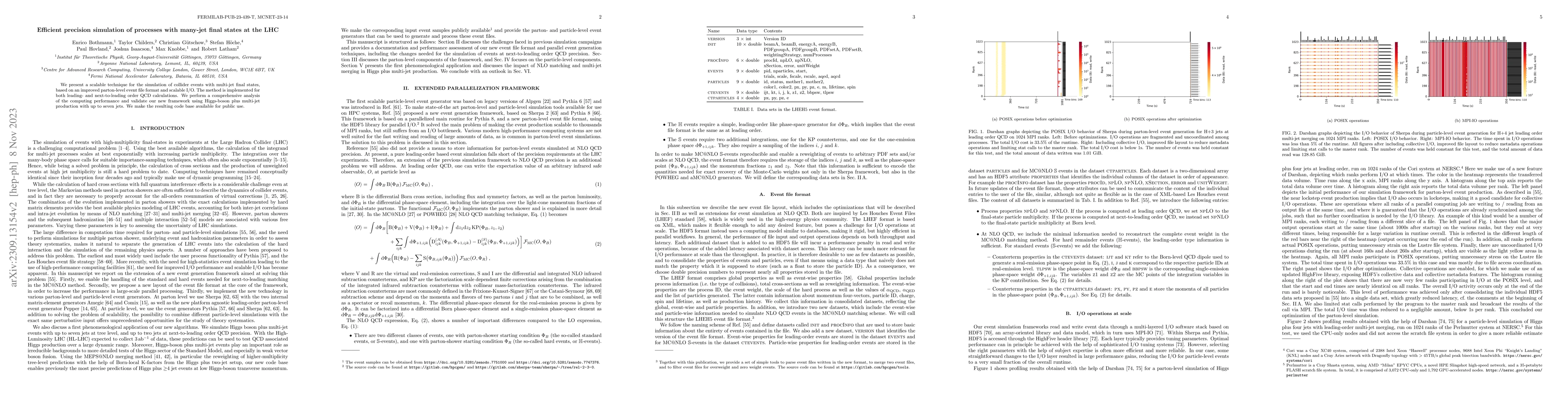 Thumbnail for Efficient precision simulation of processes with many-jet final states
  at the LHC