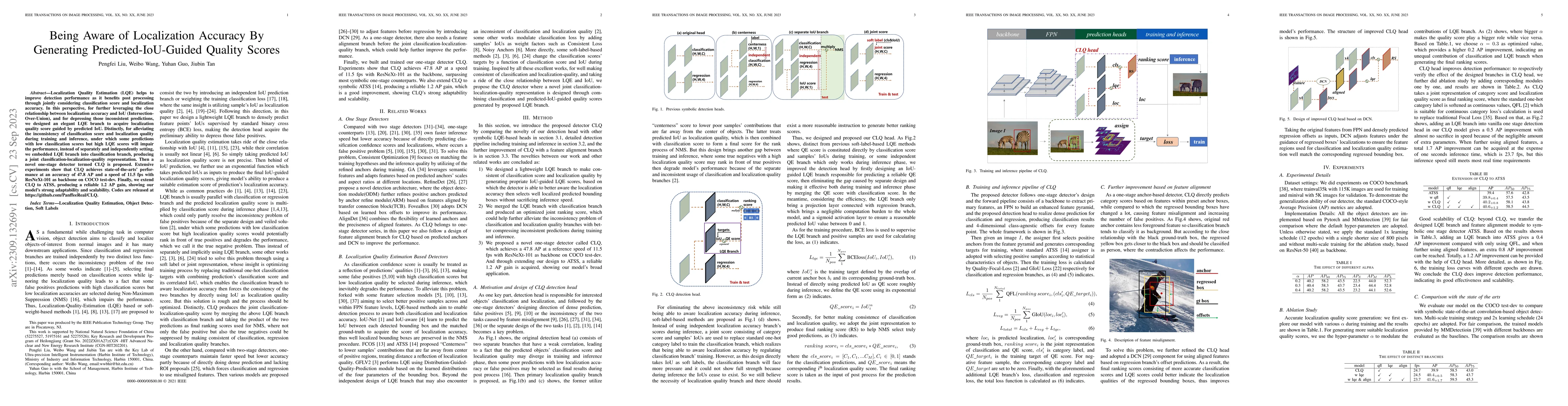 Thumbnail for Being Aware of Localization Accuracy By Generating Predicted-IoU-Guided
  Quality Scores