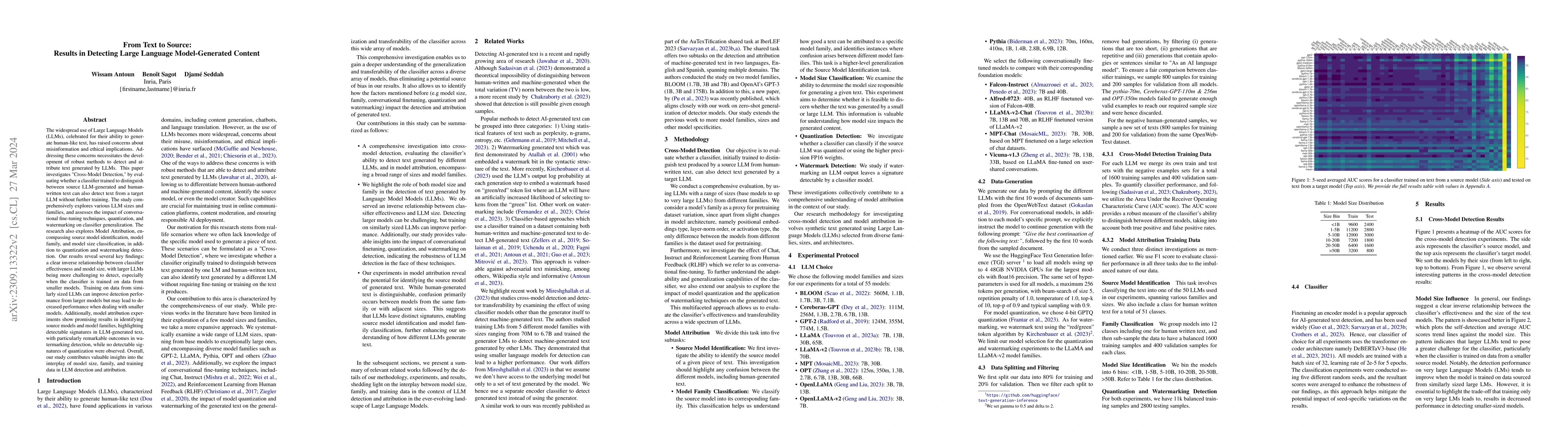 Thumbnail for From Text to Source: Results in Detecting Large Language Model-Generated
  Content