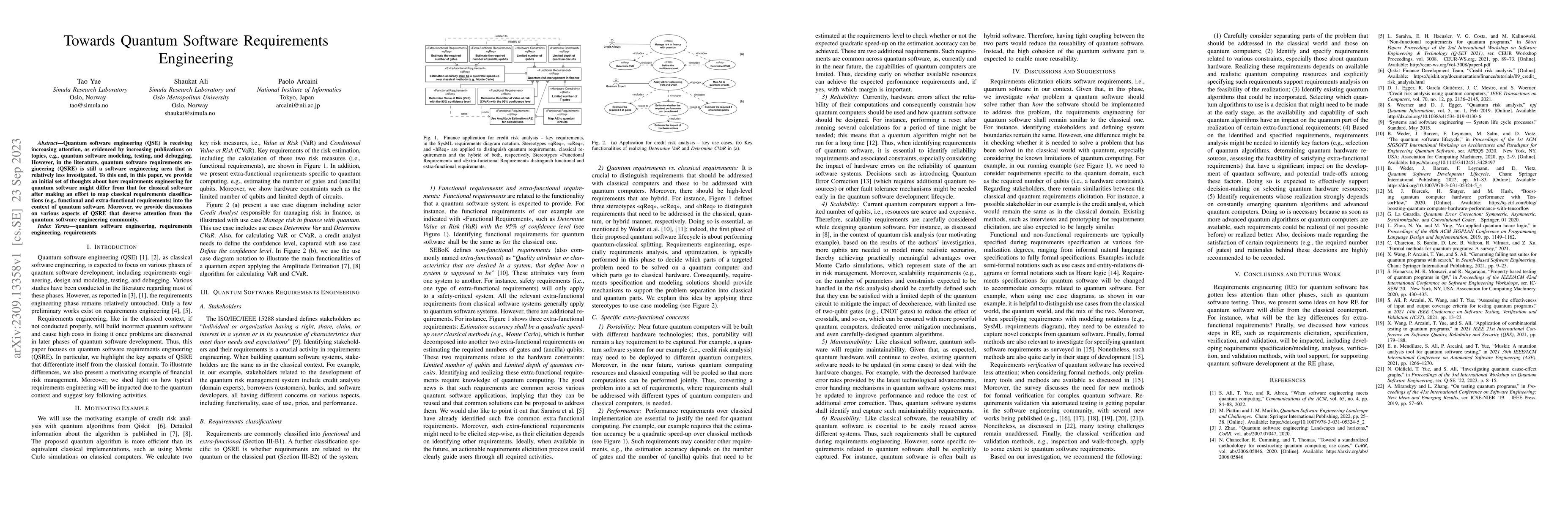 Thumbnail for Towards Quantum Software Requirements Engineering