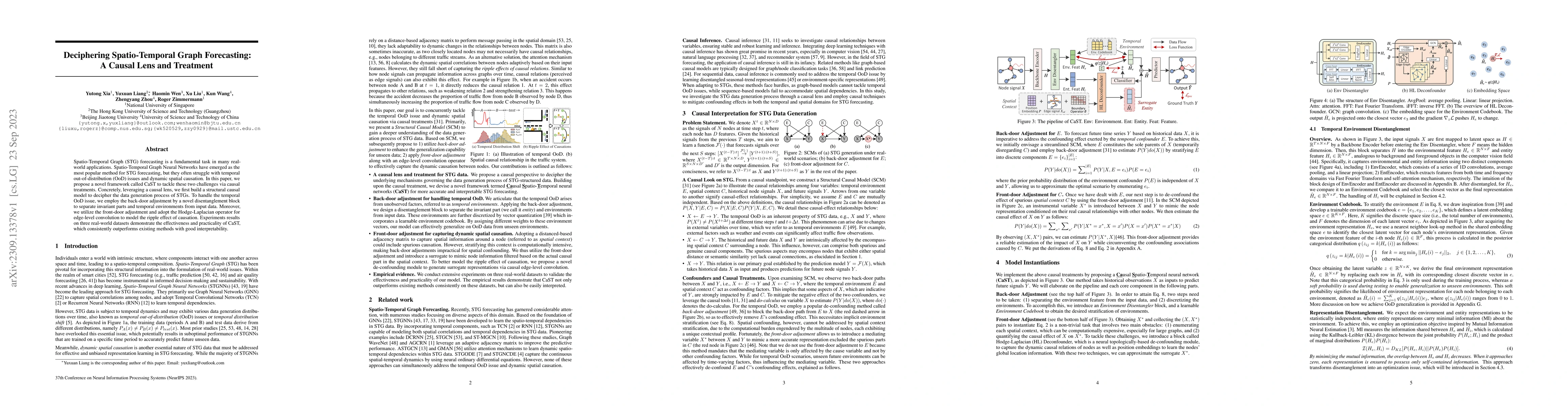Thumbnail for Deciphering Spatio-Temporal Graph Forecasting: A Causal Lens and
  Treatment