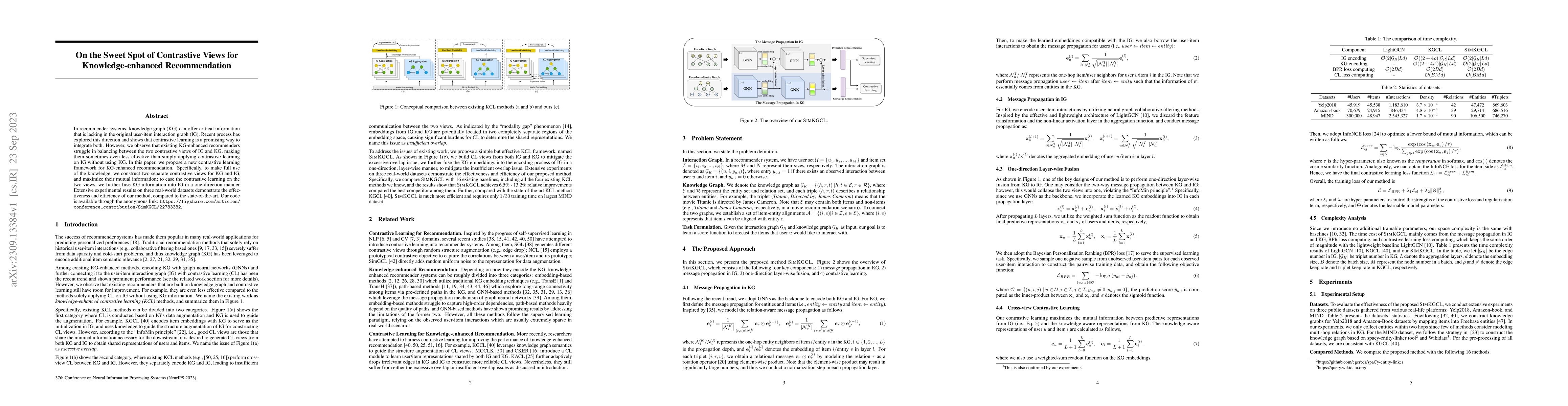 Thumbnail for On the Sweet Spot of Contrastive Views for Knowledge-enhanced
  Recommendation