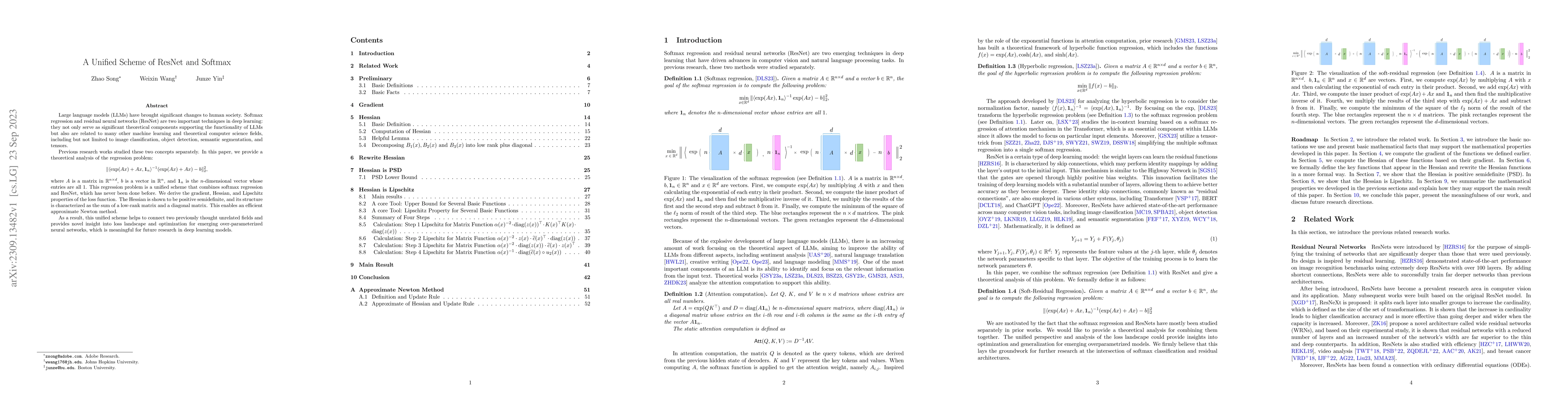 Thumbnail for A Unified Scheme of ResNet and Softmax