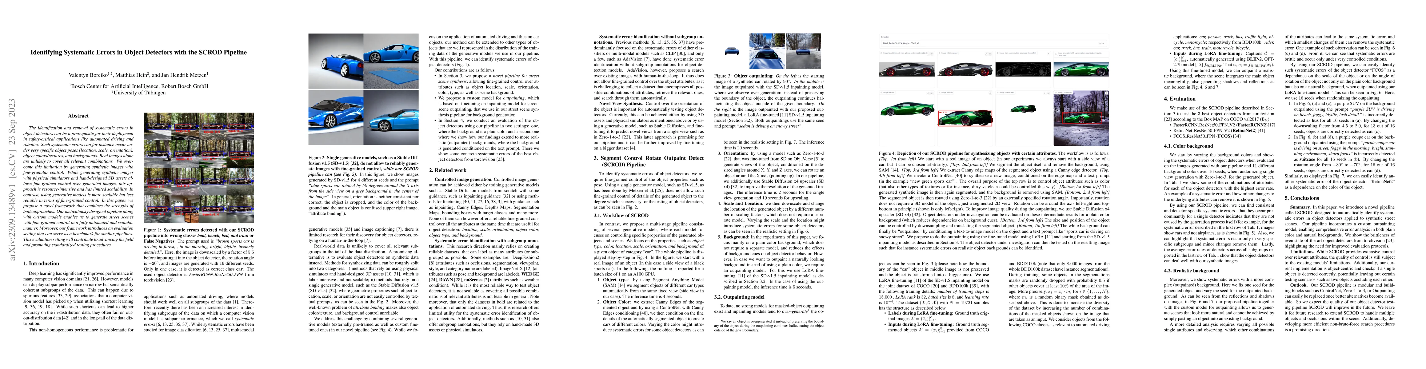 Thumbnail for Identifying Systematic Errors in Object Detectors with the SCROD
  Pipeline