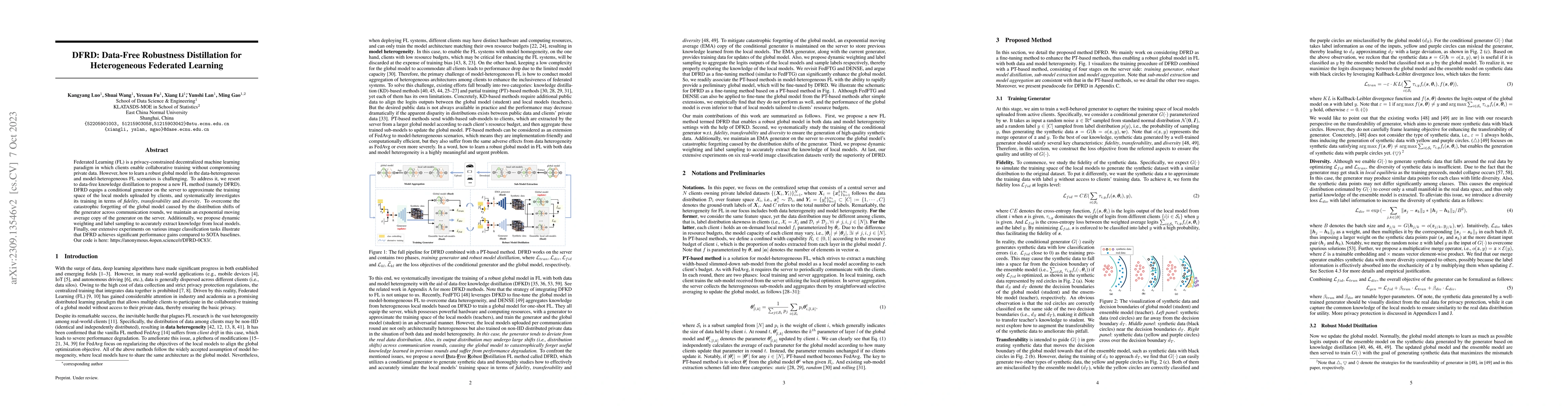 Thumbnail for DFRD: Data-Free Robustness Distillation for Heterogeneous Federated
  Learning