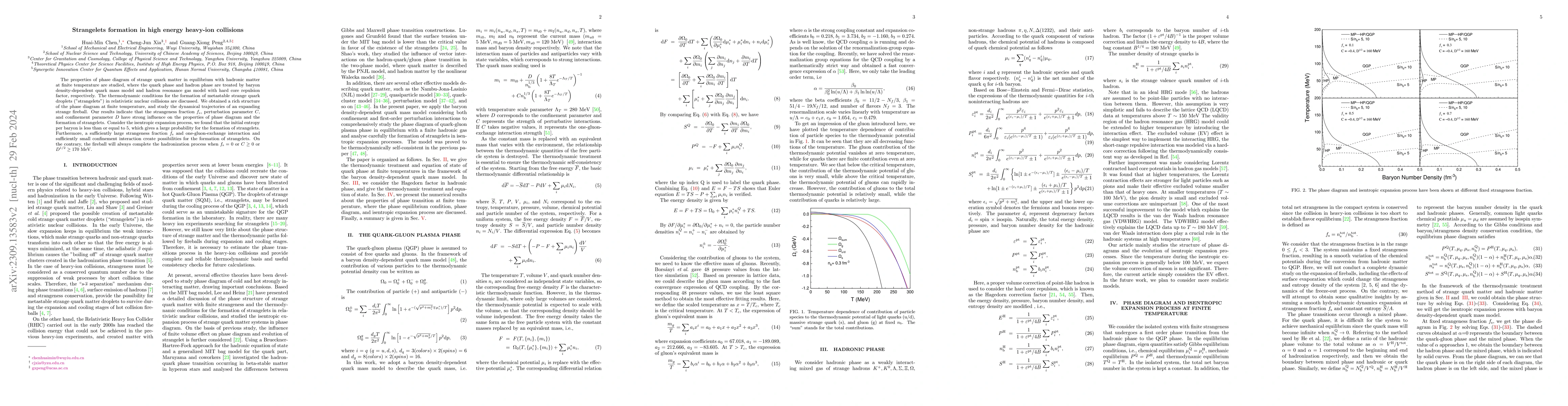 Thumbnail for Strangelets formation in high energy heavy-ion collisions