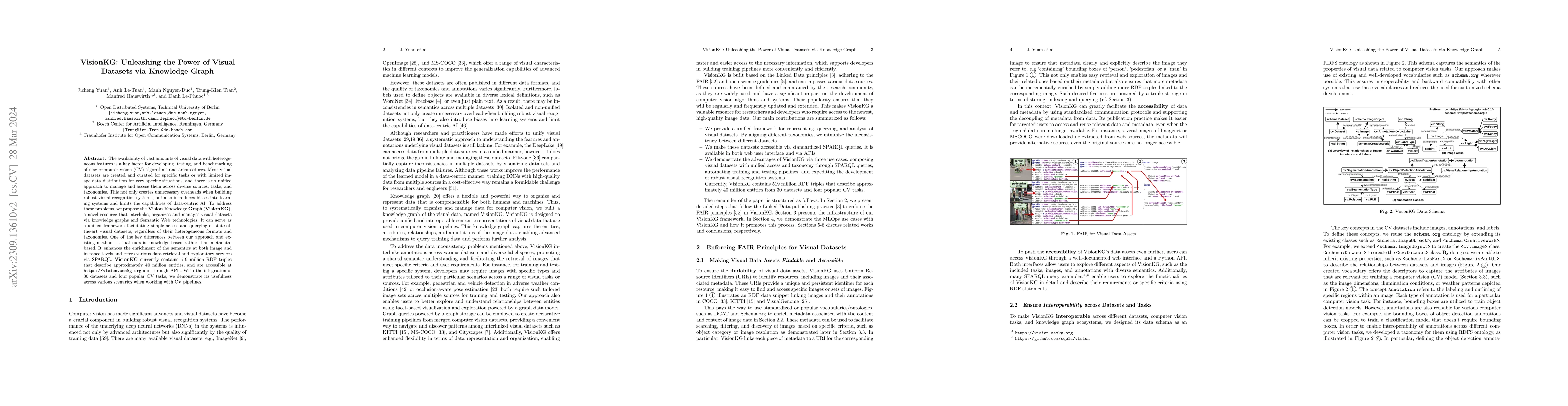 Thumbnail for VisionKG: Unleashing the Power of Visual Datasets via Knowledge Graph