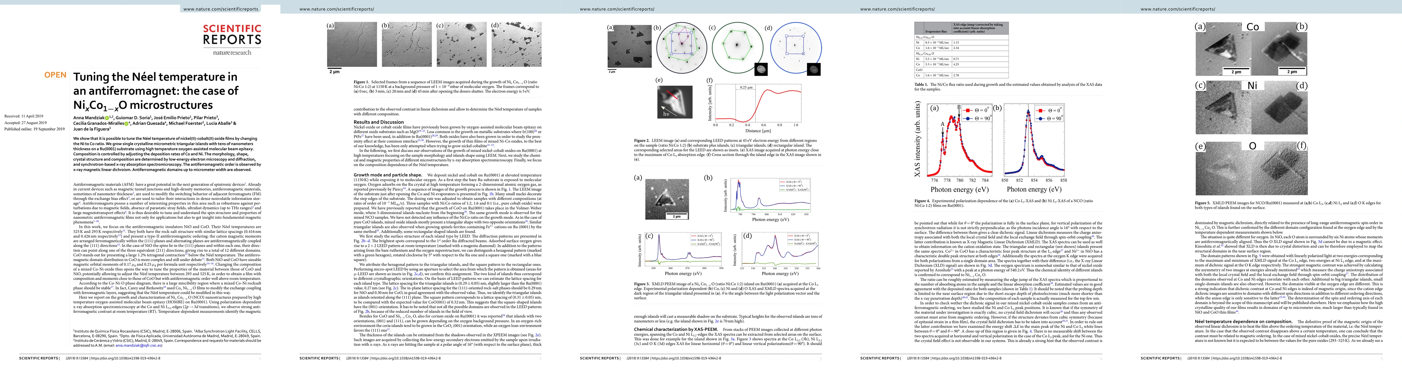 Thumbnail for Tuning the N\'eel temperature in an antiferromagnet: the case of
  NixCo1-xO microstructures