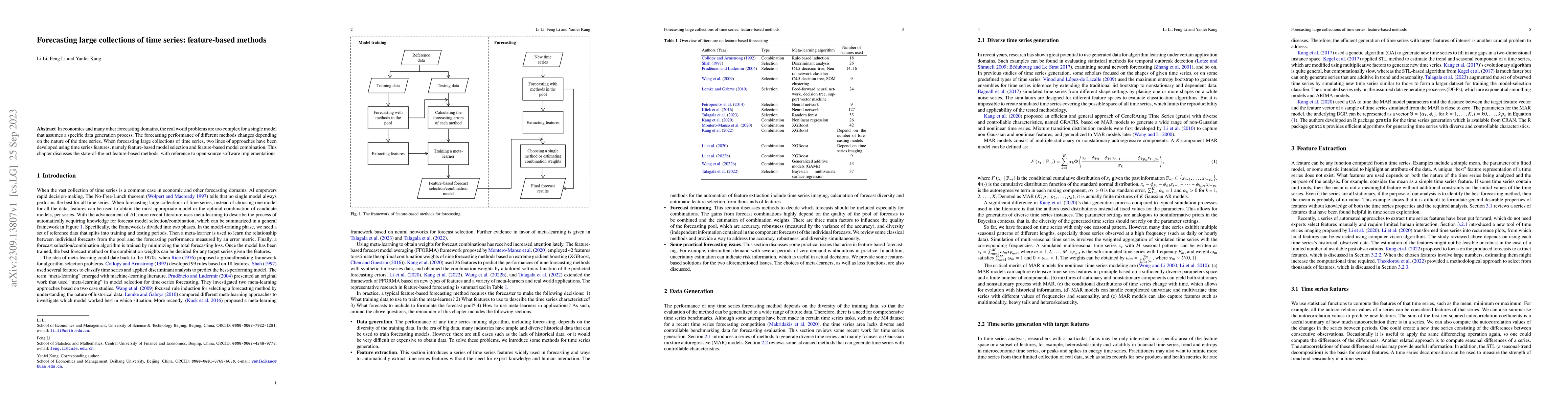 Thumbnail for Forecasting large collections of time series: feature-based methods